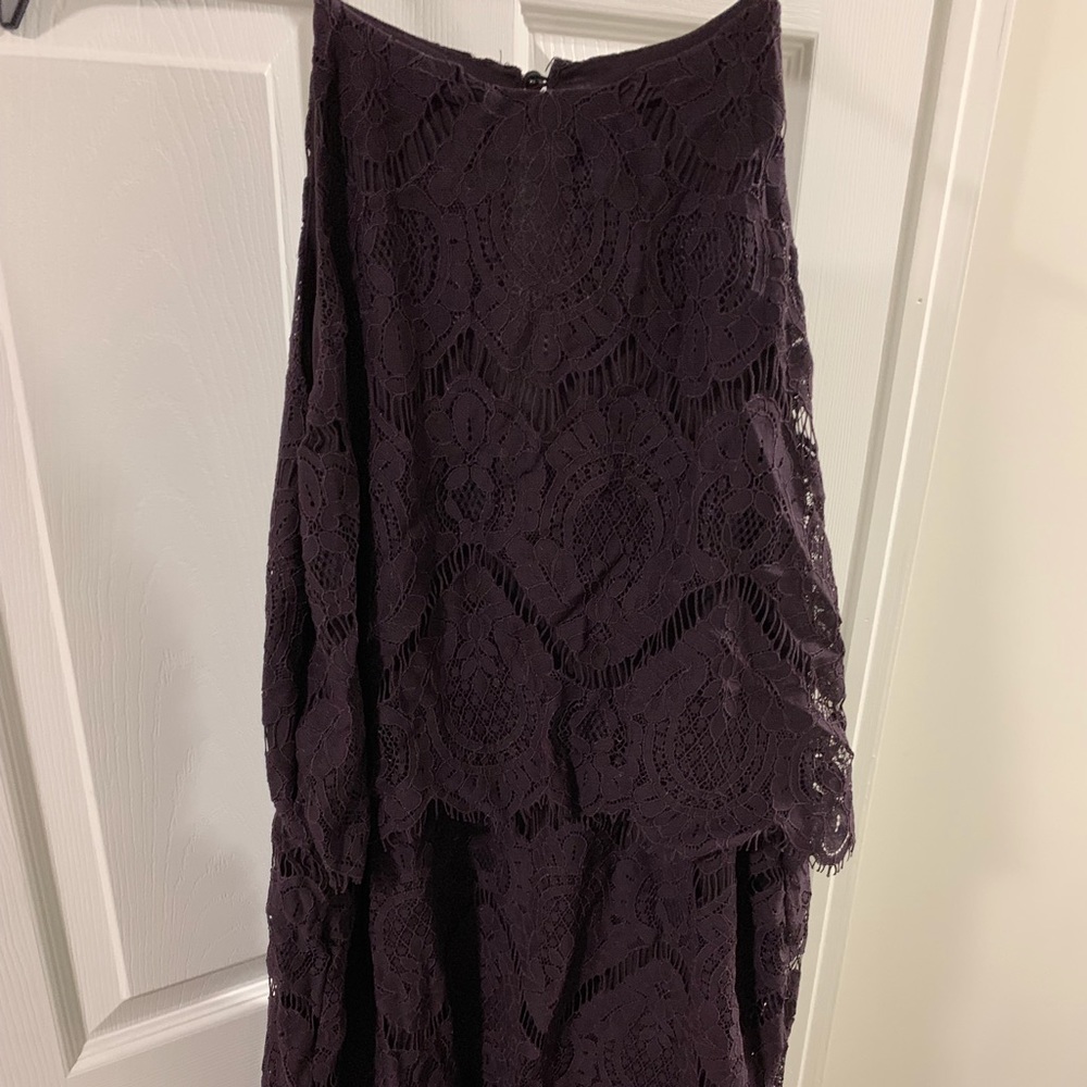 Purple Lace Dress